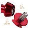 GLEAVI Motorcycle Swing Arm Spool Slider Screw Easy Installation for Enhanced for Paddock Stand Compatibility view 3