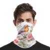 QMNRTK Floral Print Watercolor Robin Bird Balaclava UV Protection Face Mask Breathable Neck Gaiter Ski Mask for Men Women Headwear Bandana Elastic Face Scarf view 4