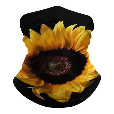 QMNRTK Sunflower Balaclava UV Protection Face Mask Breathable Neck Gaiter Ski Mask for Men Women Headwear Bandana Elastic Face Scarf