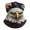 QMNRTK Bald Eagle Balaclava UV Protection Face Mask Breathable Neck Gaiter Ski Mask for Men Women Headwear Bandana Elastic Face Scarf view 1