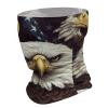 QMNRTK Bald Eagle Balaclava UV Protection Face Mask Breathable Neck Gaiter Ski Mask for Men Women Headwear Bandana Elastic Face Scarf view 2