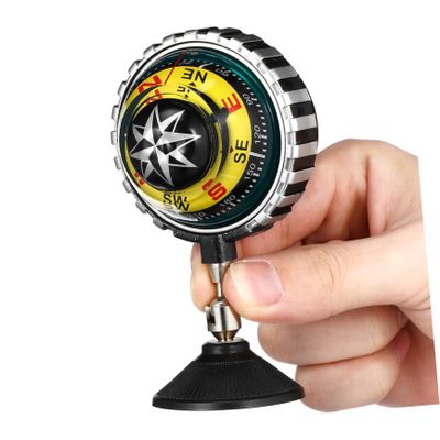 BESTonZON Dashboard Compass for Car and Boat Cup Navigation Tool with High Visibility Dial for Accurate Direction Guidance Automotive Accessory for Safe Travel