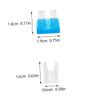 POPETPOP 220pcs One Car Fuse Set Mixed Plastic Clips Standard and Fuses and Plastic Suitable for Multiple Applications view 2