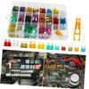 POPETPOP 220pcs One Car Fuse Set Mixed Plastic Clips Standard and Fuses and Plastic Suitable for Multiple Applications view 3