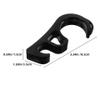 Toddmomy Motorcycle Replacement Lock 2pcs Secure Locks Sturdy Grip Plastic Anti-Theft view 2