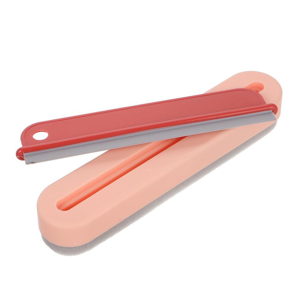 Unomor Multi-Purpose Squeegee for Window Cleaning Gentle Bristles for Car Windshields Mirrors and Bathroom Surfaces Durable Design for Cleaning Performance