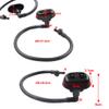 SIKUAI Windshield Wiper Nozzles Headlight Washer Nozzle 1 Pair For Discovery 4 2010-13 ABS+Rubber Left& Right view 2