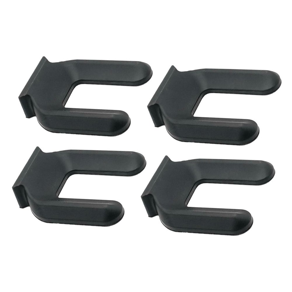 POPETPOP 4pcs Wheel Stopper Non-Slip Pads for Furniture Appliances Medium Rubber Slot Pads for Wheels Easy Installation to Prevent Sliding and Enhance Stability