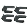 POPETPOP 4pcs Wheel Stopper Non-Slip Pads for Furniture Appliances Medium Rubber Slot Pads for Wheels Easy Installation to Prevent Sliding and Enhance Stability view 1