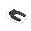 POPETPOP 4pcs Wheel Stopper Non-Slip Pads for Furniture Appliances Medium Rubber Slot Pads for Wheels Easy Installation to Prevent Sliding and Enhance Stability view 2