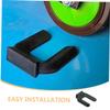 POPETPOP 4pcs Wheel Stopper Non-Slip Pads for Furniture Appliances Medium Rubber Slot Pads for Wheels Easy Installation to Prevent Sliding and Enhance Stability view 4