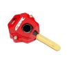 CNC Key Cover Compatible with CB650R CBR650R CB500X CB500F CBR1000RR CBR600RR Motorcycle Key Cover Case Shell CBR CB 650R 500X(Blue) view 3