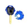 CNC Key Cover Compatible with CB650R CBR650R CB500X CB500F CBR1000RR CBR600RR Motorcycle Key Cover Case Shell CBR CB 650R 500X(Blue) view 4