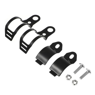 MUELODSIC 2pcs Motorcycle Turn Signal Mounting Bracket Corrosion-resistant Led Signal Lights Accessory for Bike