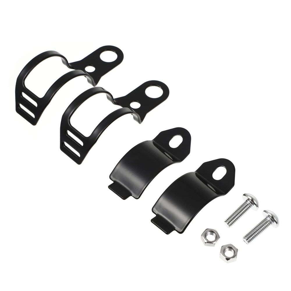 MUELODSIC 2pcs Motorcycle Turn Signal Mounting Bracket Corrosion-resistant Led Signal Lights Accessory for Bike