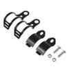 MUELODSIC 2pcs Motorcycle Turn Signal Mounting Bracket Corrosion-resistant Led Signal Lights Accessory for Bike view 1
