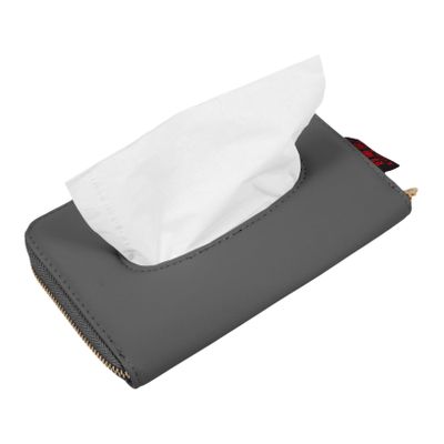 TOPPERFUN Car Tissue Box Visor Napkin Holder Car Seat Storage Tissue Dispenser for Vehicle