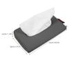 TOPPERFUN Car Tissue Box Visor Napkin Holder Car Seat Storage Tissue Dispenser for Vehicle view 2