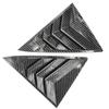 Car Rear Triangular Window, Carbon Fiber Look Window Louvers Cover, Compatible for Camry 7th Gen 2012-2017 view 2