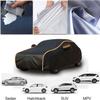 Car Cover Waterproof All Weather Compatible with Kia NIRO EV 2016-2024, Outdoor Car Cover, Full Exterior Covers, Dustproof/Scratchproof/Frostproof, Wind Protection Straps+Zipper view 3