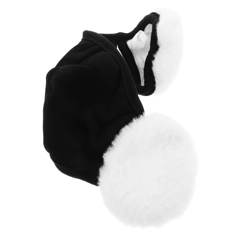 Veemoon Women Winter 3D Plush Ear Warmer Mask Windproof Double Layer for Cycling Skiing and Outdoor Activities