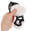 Veemoon Women Winter 3D Plush Ear Warmer Mask Windproof Double Layer for Cycling Skiing and Outdoor Activities view 3