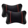 LHLUSA 2PCS Car Neck Pillow for Lexus Sedan is/ES/LS/GS/HS Sedan, Thickened Design Neck Mesh Breathable Non Stuffy Wear Resistant Car Headrest,Black view 1