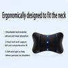 LHLUSA 2PCS Car Neck Pillow for Lexus Sedan is/ES/LS/GS/HS Sedan, Thickened Design Neck Mesh Breathable Non Stuffy Wear Resistant Car Headrest,Black view 4