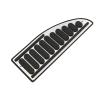 Car Dead Pedal Foot Rest Pedal Cover Compatible For Ford Focus 2 3 4 MK2 MK3 MK4 Fiesta Mondeo Fusion Kuga Escape C-Max S-Max Accessories view 3