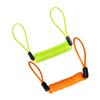 BUGUUYO 2pcs Bike Accessories Disc Brake Lock Cable Long Motorcycle Disc Lock Heavy Duty Security Yellow Orange view 1