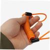 BUGUUYO 2pcs Bike Accessories Disc Brake Lock Cable Long Motorcycle Disc Lock Heavy Duty Security Yellow Orange view 3