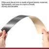 VekAuto 6 Pcs Front Rear Left Right Car Door Pillar Window Trim for Lexus is 2001-2005 Anti Scratch Sticker Pillar Posts Cover Black Carbon Fiber view 4