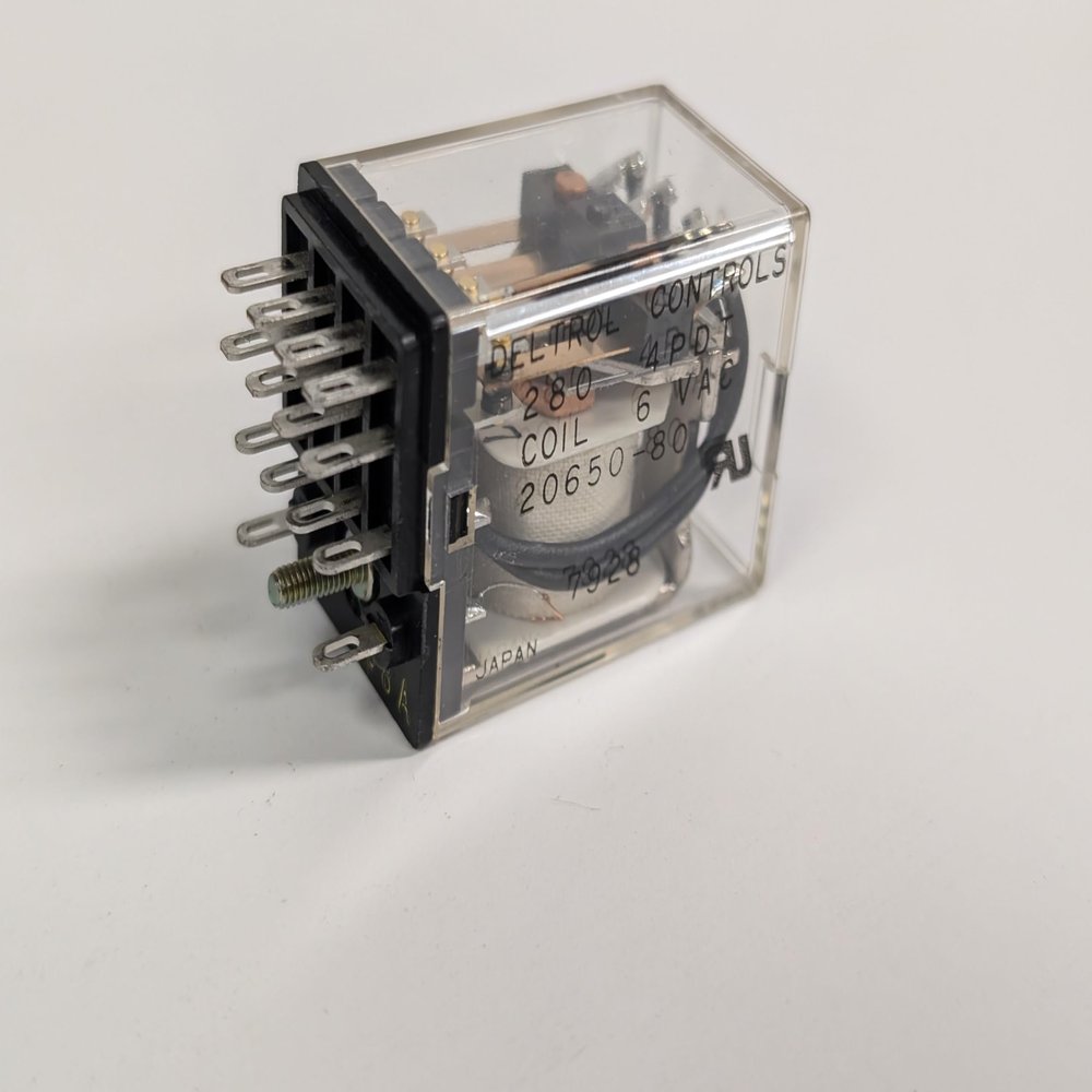 Deltrol Controls 6VAC 4PDT Relay (R26)