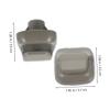 Alipis Sun Visor Clips Interior Sun Visor Hook Shade Holder Retainer Sunshades Visor Sun Visor for Visor Bracket Hook Sun Visor Replacement Pp Dark view 2
