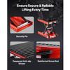 VEVOR Motorcycle Lift, 1200 lbs Capacity, Anti-Slip Scissor Jack Stand view 4