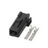 BTYSEQ 10-100 Set 2 Pin Female Car Modification Socket Automotive Tweeter Plug Wiring Harness Electrical Connector(5Sets) view 1