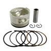 Road Passion 2UJ-11638-00-00 Engine Piston and Piston Rings Pin Clips Kit Replacement for Yamaha XV 250 XC 125 XV250 1988-2018 XC125 Cygnus 1990-1993 50M-11610-40-00 (Oversize+25 49.25mm; 1 Set) view 2
