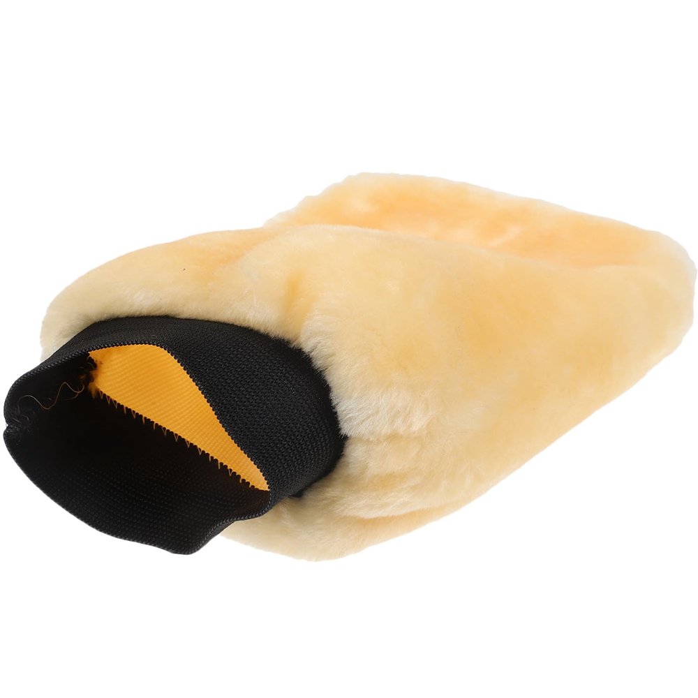 Cabilock Plush Double-Sided Car Washing Mitt Soft Chenille Vehicle Cleaning Glove for Waxing Polishing and Detailing Suitable for Car Types
