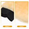 Cabilock Plush Double-Sided Car Washing Mitt Soft Chenille Vehicle Cleaning Glove for Waxing Polishing and Detailing Suitable for Car Types view 3