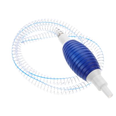 Unomor Manual Siphon Pump for Liquid Transfer Gas Siphon Hose for Oil Water Extraction High-strength Wire Design for Versatile Use