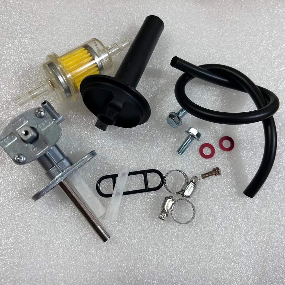 Fuel Petcock Valve for Kawasaki ATV Prairie 400 KVF400 4X4 1999 2000 2001 2002 51023-1254,5GH-24500-10-00,51023-1317