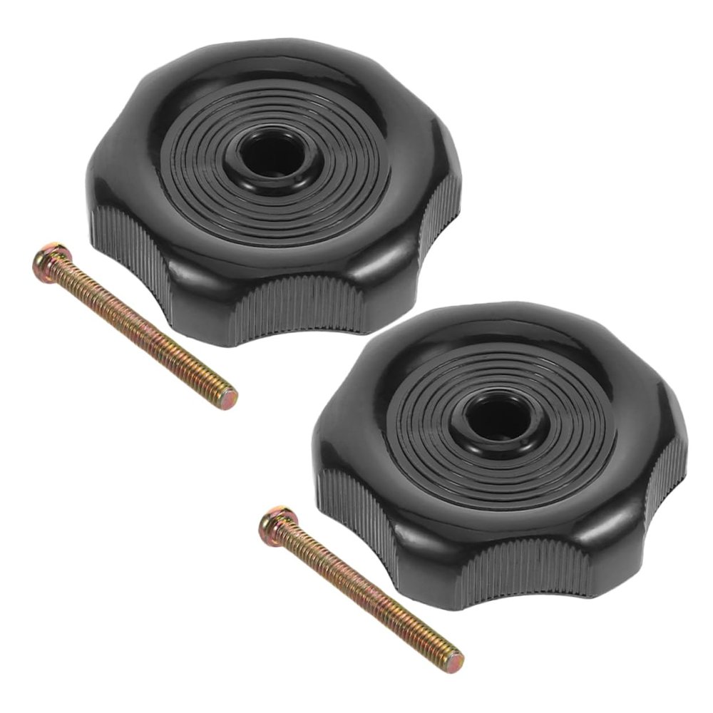 Zerodeko 2pcs Rv Vent Knob Replacement for Camper Trailer Window Durability Plastic Rv Window Vent Knob Screw