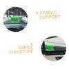 PRETYZOOM 2pcs Car Windshield Suction Cup Mount for Parking Pass Holder License Card Plastic Card Holder view 3