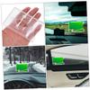PRETYZOOM 2pcs Car Windshield Suction Cup Mount for Parking Pass Holder License Card Plastic Card Holder view 4