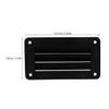 Zerodeko 2pcs Vent Cover Plastic Ventilation Grill for Boat Rv Trailer and Shipping Container Easy Install Exhaust Vent for Air Conditioner view 2