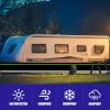 OWenGuang Easy Installation Skirting for Mobile Home Exterior 95cm Tall Camper Skirting Convenient Storage Rv Underbelly Material,32m/105ft view 3