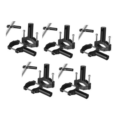 VOSAREA 10pcs Motorcycle Headlight Bracket Mounts Shock Absorbing Design for Easy Installation Compatible Various Fog Light and Auxiliary Light Types