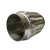 US SHIP 1.75" (44mm) ID x 6" (152mm) OL Exhaust Flex Pipe Stainless Steel Interlock Coupling view 2