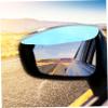 STOBAZA 1 Pair Car Rain Shield Driving Waterproof Side Mirror Guard for Mirror Rain Visor Guard Cars Automotive Brow Rear Rainproof Back View Deflector Covers with Camouflage Acrylic view 4