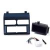 LQI Trucks Car Stereo Radio Dash Kit Antenna Harness Compatible with Chevy Crew Cab Dually 1992 1993 1994 GMK333BU,Metra 99-3000R, GMP333, GM1482GRB (Blue) view 1